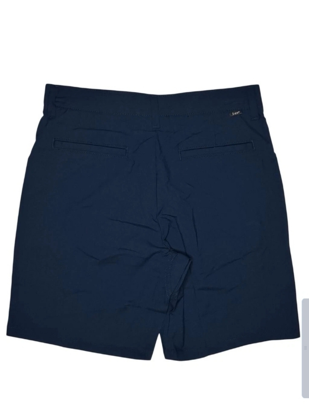 Lee Men's Blue  Flat Front Performance Shorts Size 44 - Picture 2 of 5